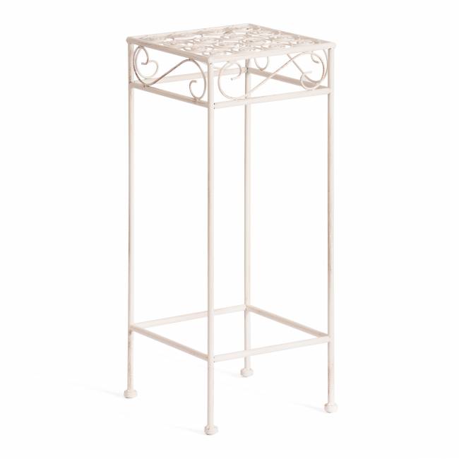 Столики Secret de Maison BEAUTY набор из 3-х штук ( mod. PL08-9993 ) металл, 30х70см/25х60см/20х50см, antique white antique white металл