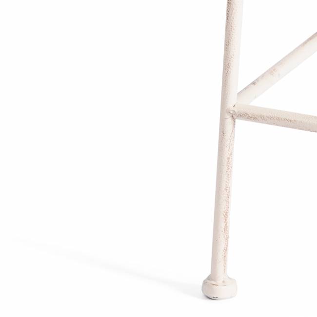 Столики Secret de Maison BEAUTY набор из 3-х штук ( mod. PL08-9993 ) металл, 30х70см/25х60см/20х50см, antique white antique white металл