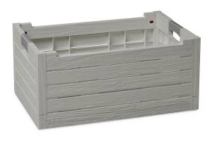 Ящик пластиковый складной Toomax Florida 50л, светло-серый