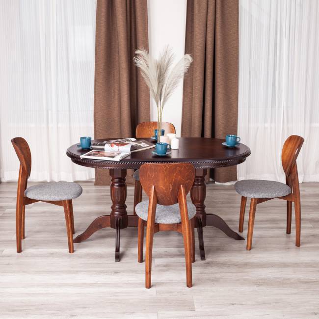 Стул DIAMANTE мягкое сидение / 1 шт. в упаковке бук, 42x42x85см, коричневый, ткань wool dimgrey, серый коричневый бук Стул DIAMANTE мягкое сидение / 1 шт. в упаковке бук, 42x42x85см, коричневый, ткань wool dimgrey, серый коричневый бук