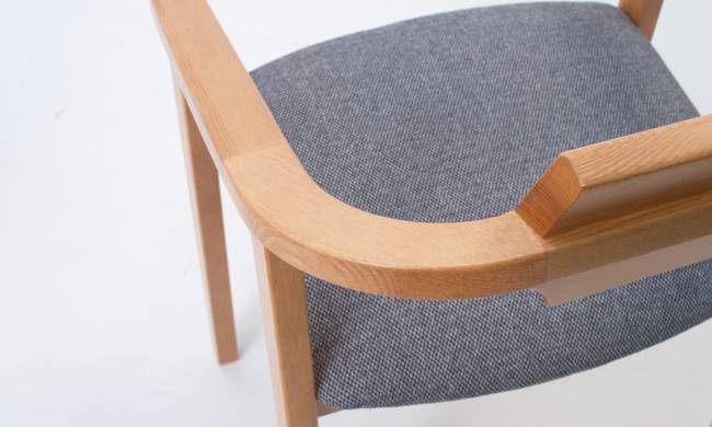 Стул-кресло Челси ПМ натур/графит