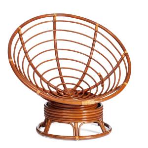 Кресло-качалка PAPASAN/ПАПАСАН w 23/01 B /без подушки/ 115х78х104 см, Pecan (орех) Pecan (орех)