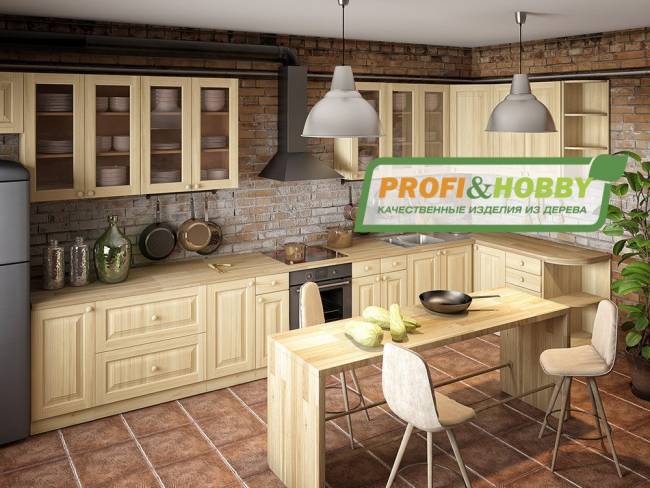 Тумба 1 дверь, 1 ящик 500 х 560 х 720 сосна, без покраски