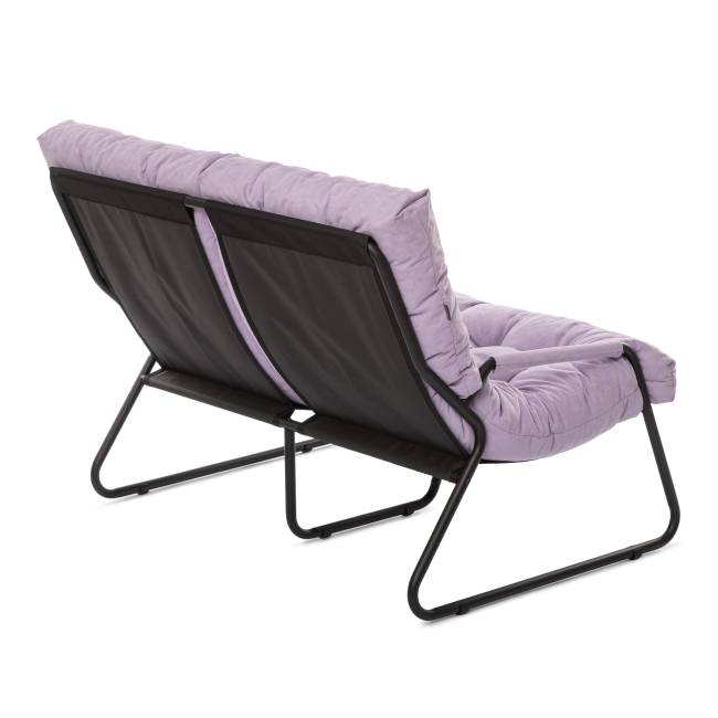 Диван Ergo/Эрго рогожка, VT Candy lavender лавандовый рогожка