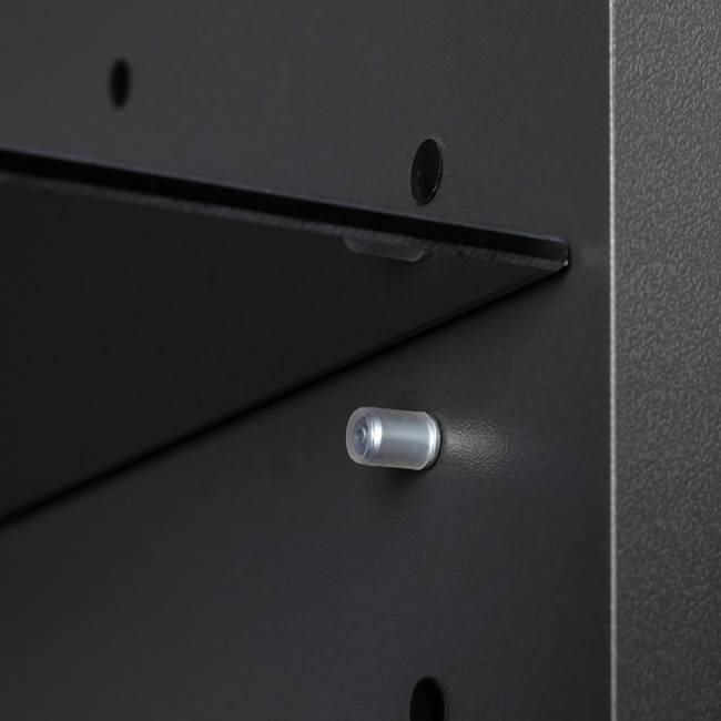 Шкаф-витрина Сидней 13.201 цвет антрацит/МДФ веллюто капучино