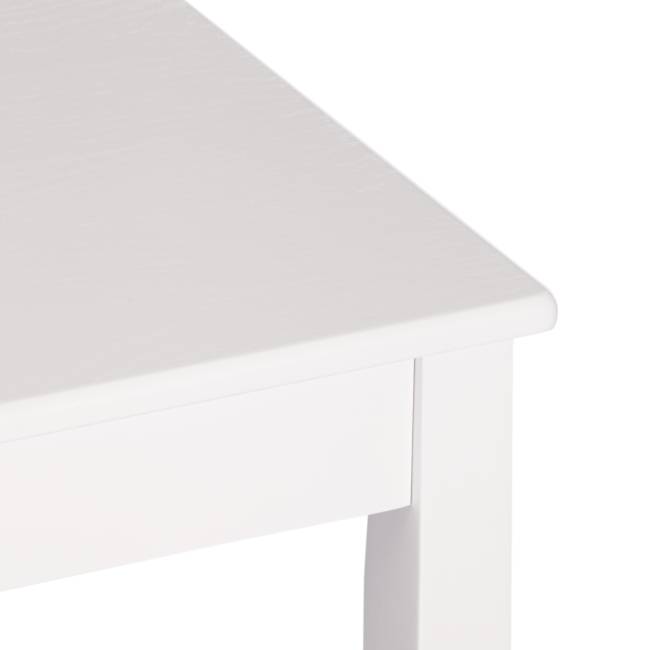 Стол MOSS бук, мдф, 68х110 х75см, white (белый) white (белый) бук, мдф Стол MOSS бук, мдф, 68х110 х75см, white (белый) white (белый) бук, мдф