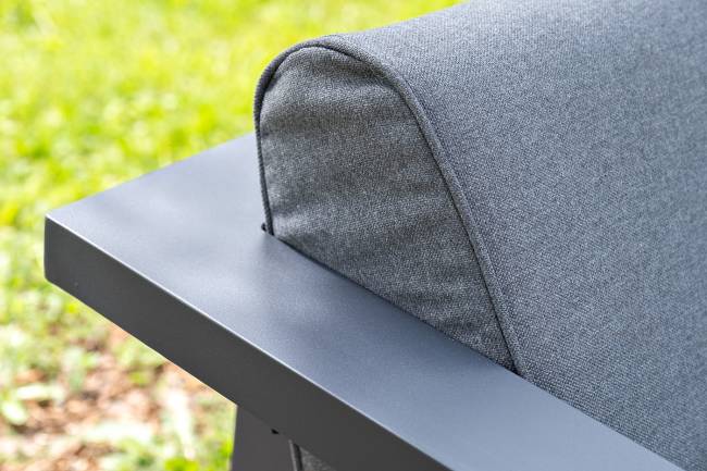 "Гранада" лаунж-зона из алюминия со столиком из HPL "Гранада" лаунж-зона из алюминия со столиком из HPL