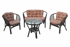 Набор мебели Багамы, коричневый, бежевый