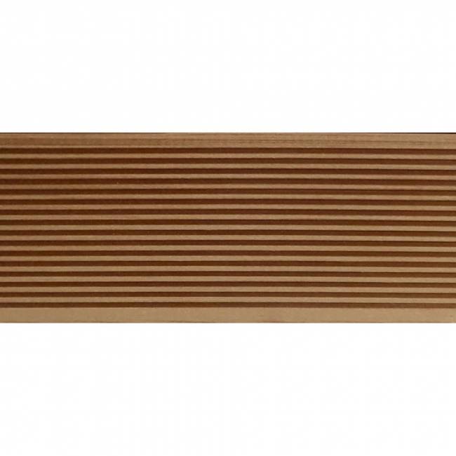 Террасная доска DARVOLEX шовная, 150*23,5*6000 мм, коричневый