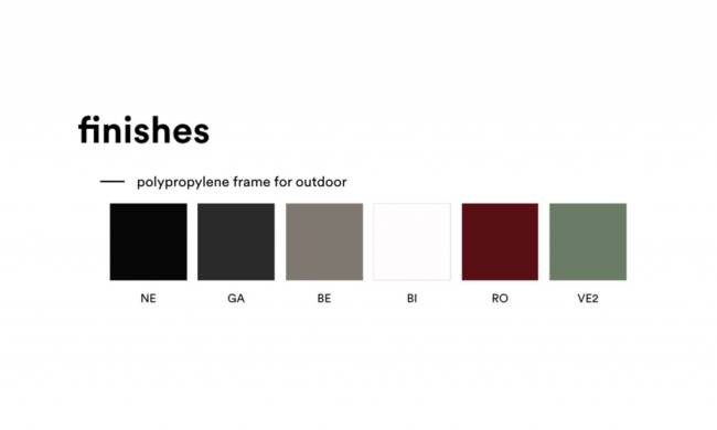 Табурет пластиковый барный Dome черный 440х420х760 мм