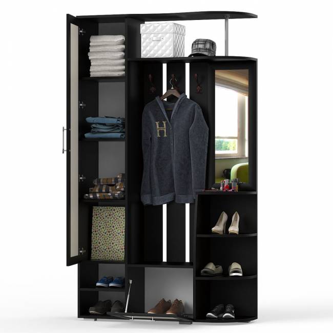 Прихожая Ксения-2, цвет венге/дуб лоредо