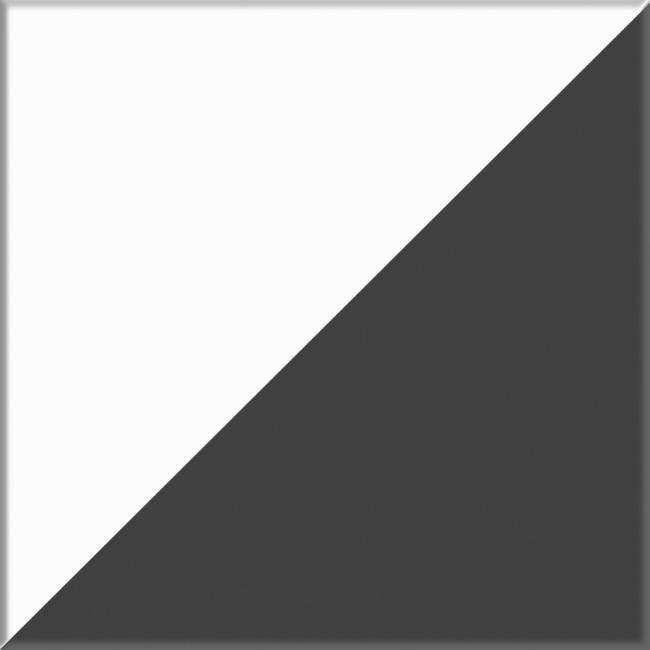 Высокий комод 700 пять ящиков и угловой компьютерный стол МС-16 правый серии Мори цвет графит/белый