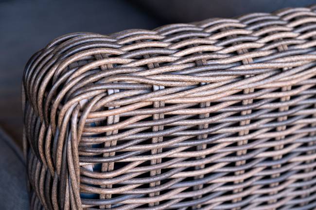 "Кон Панна" кресло из искусственного ротанга, цвет коричневый "Кон Панна" кресло из искусственного ротанга, цвет коричневый