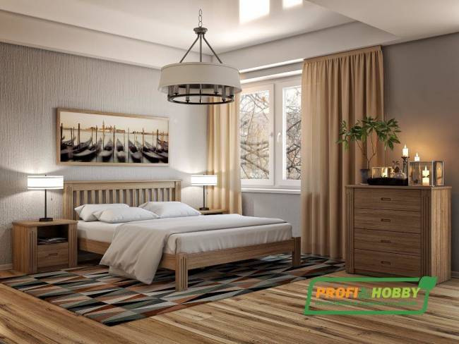 Кровать Rino 1200 х 2000 ясень, серый гранит