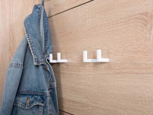 Высокая обувница и обувница с зеркалом и вешалкой для одежды Куба цвет дуб сонома/белый премиум