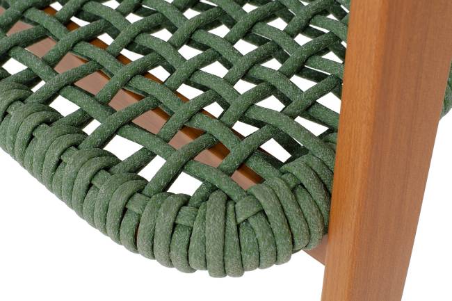 "Амстердам" плетеный стул из искусственного ротанга, цвет зеленый "Амстердам" плетеный стул из искусственного ротанга, цвет зеленый