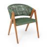 "Амстердам" плетеный стул из искусственного ротанга, цвет зеленый "Амстердам" плетеный стул из искусственного ротанга, цвет зеленый
