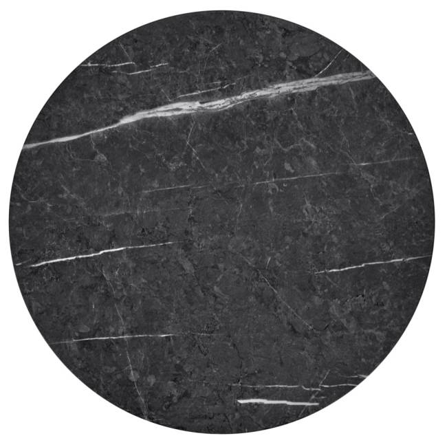 Набор кофейных столиков Tango орех и серый мрамор с чёрными ножками, 2шт Набор кофейных столиков Tango орех и серый мрамор с чёрными ножками, 2шт