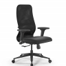 Кресло SynchroSit 8 B2-9D - X2+Extra /Uh00/Wh12/D02P(M25.B11.G19.W02), черный