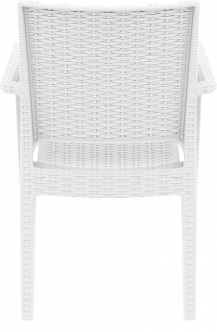 Комплект пластиковой мебели Miami Ibiza белый Комплект пластиковой мебели Miami Ibiza белый