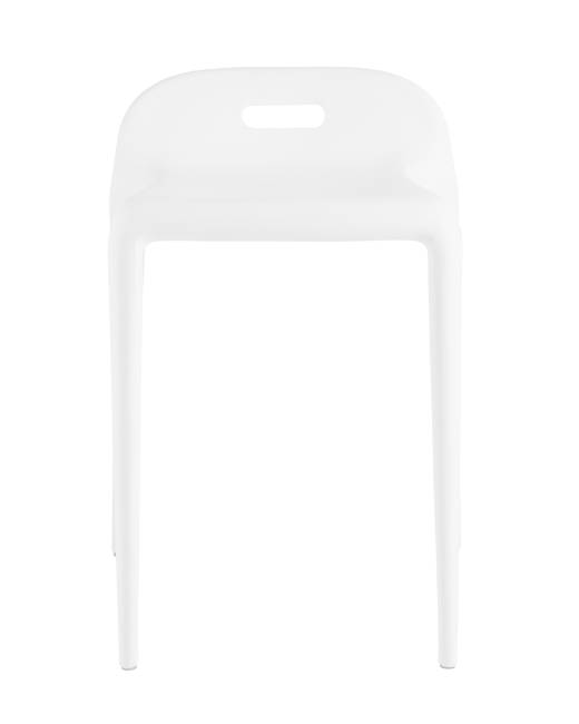 Табурет Sletten пластик белый