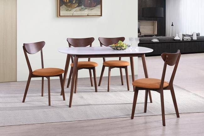 Стол обеденный MAX (Макс) основание бук, столешница мдф, 140 х 80 х 75см, Белый + Коричневый Белый + Коричневый основание бук, столешница мдф Стол обеденный MAX (Макс) основание бук, столешница мдф, 140 х 80 х 75см, Белый + Коричневый Белый + Коричневый основание бук, столешница мдф