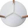 Стол Eames DST круглый белый