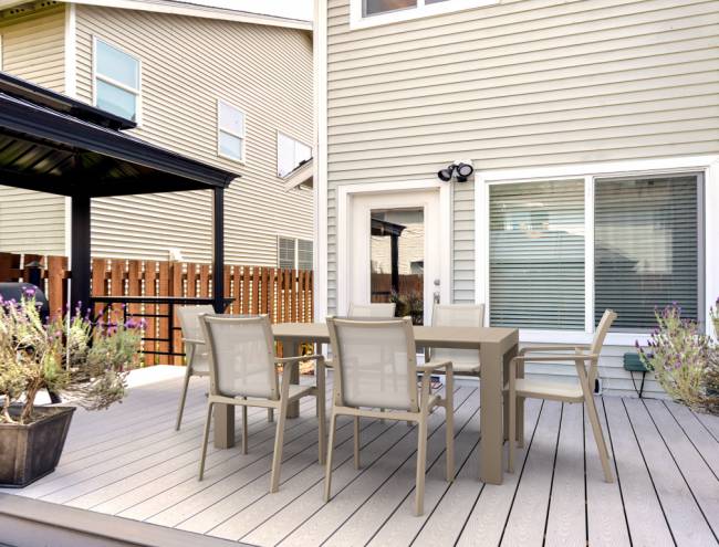 Стол пластиковый раздвижной Vegas Table Medium бежевый 1800-2200х1000х750 мм