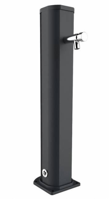 Душ уличный для ног Jolly Lavapiedi A 685 антрацит 165х155х850 мм