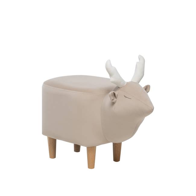 Пуф Leset Maral COMBI V18 бежевый, компаньон V01 белый Бук Пуф Leset Maral COMBI V18 бежевый, компаньон V01 белый Бук