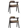 Стул обеденный OLAV кофейный 2 шт.