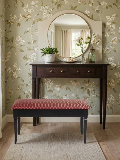 Банкетка Вивальди М с ящиком венге, ткань коронка Банкетка Вивальди М с ящиком венге, ткань коронка