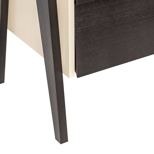 Комод Leset "Сканди" 2 ящ. Дуб шампань, компаньон Венге Венге Комод Leset "Сканди" 2 ящ. Дуб шампань, компаньон Венге Венге