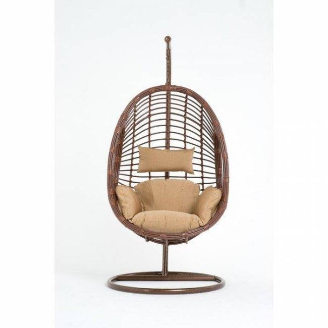 Подвесное кресло из искусственного ротанга Vinotti 44-004-16 Подвесное кресло из искусственного ротанга Vinotti 44-004-16